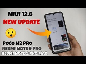 MIUI 12.6 New Update Redmi Note 9 Pro/Pro Max ⚡⚡ New Latest Feature | Install & Review ⚡⚡