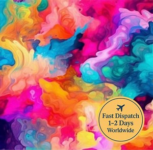 Colourful Abstract Fabric Abstract Fabric Stalactite Fabric Home Decor Fabric Colourful Fabric Rainbow Fabric - Etsy