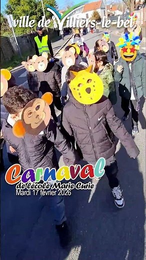Carnaval des animaux de l'école Marie Curie à Villiers-le-Bel.