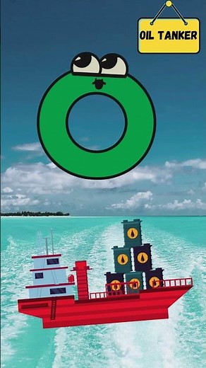 ABC Water Vehicles Song 🌊🚤 | Learn A to Z Boats & Ships | Fun Kids Song | #abcd #kids #shorts