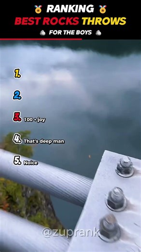 Ranking BEST Random Rock Throws!