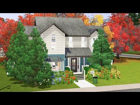 PERFECT SUBURBAN FAMILY HOME // The Sims 3: House Build 🏡