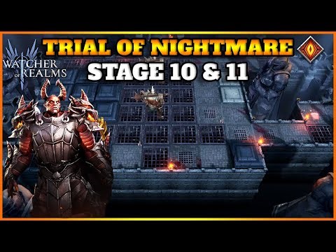 Trial of Nightmare Guide Stage 10 & 11 | F2P | Watcher of Realms