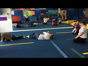 How to teach a Log roll to a toddler