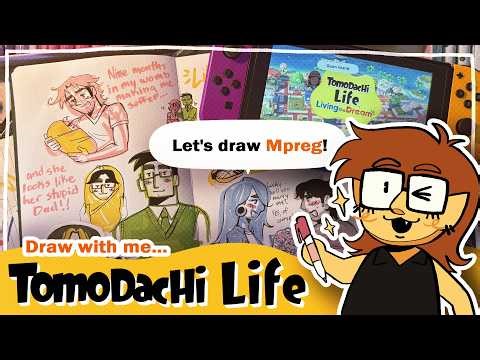 Obsessing Over Tomodachi Life... SO LET'S DRAW ABOUT IT