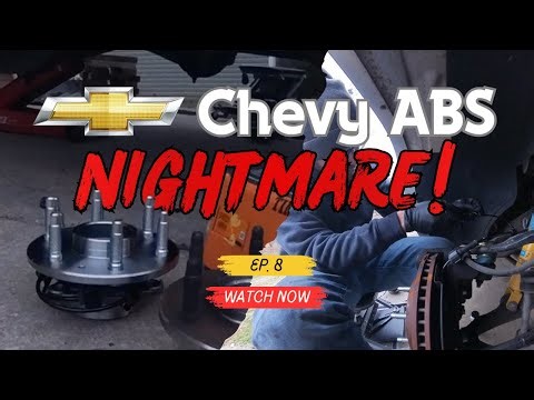 ABS engaging at 5mph!! Fix wheel speed sensor issues 2000-2006 Chevy Tahoe Timken wheel hub install