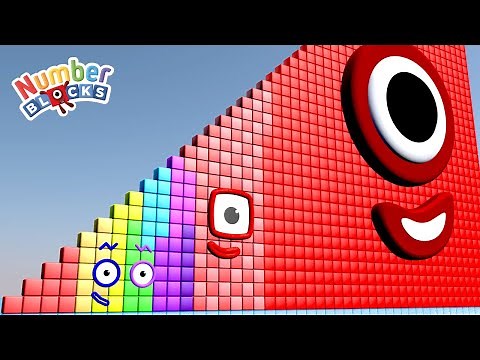 Numberblocks PUZZLE Step Squad 1176 The Amazing Numberblocks HUGE Standing Tall Numbers Pattern