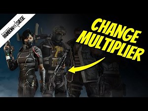 How to Change Multiplier in Rainbow Six Siege
