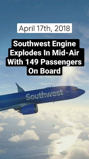 Southwest Engine EXPLODES In Mid-Air With 149 Passengers On Board 😱 #shorts #aviation #reel #americanair #aircraft #aviationlovers #instagramaviation #aviationworld #aviationlife #aircanada #aviationphotography #aa #planespotter #americanairlines #aviationgeeks #TrendingNow #flight #aviationphotography #unitedairlines #aviationdaily #ViralReel #aviation_pub #travel #pilot #aviationlovers #aviation4u #viralreelsfacebook #a #aviationdaily #deltaairlines #airport #viral #aviationlover #airlines #p