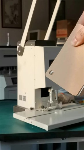 DK-1 Electric Single Hole Paper Drill Hole Puncher Paper Drilling Machine for Small Cards