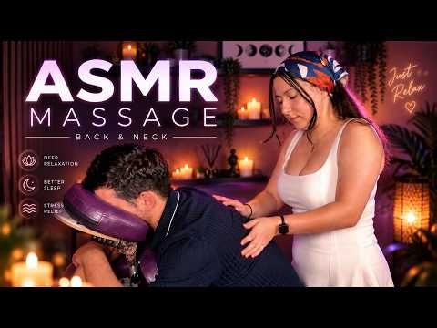 [ASMR] Pure Relaxation: Back & Neck Massage for Deep Sleep