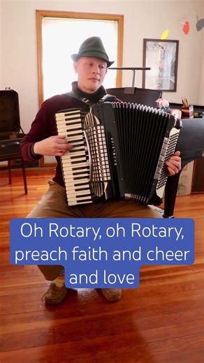 ⚙️ The Rotary Song ⚙️ #accordion #rotary #rotaryinternational #fellowship #music