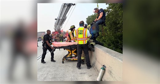 Punta Gorda man falls 45ft. over bridge following I-75 crash