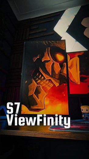 Samsung S7 ViewFinity #samsung #monitor #pc #pcgaming #unboxing #review #gamer #attackontitan #anime