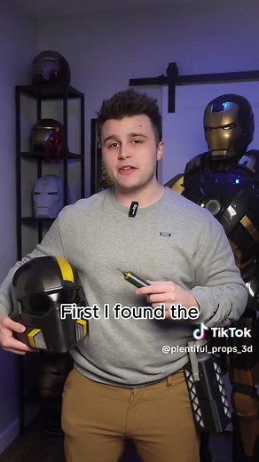 Build Your Own Iron Man Helmet with 3D Printing