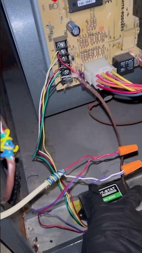 How to make Furnace/AC thermostat 2wire in to 4 transformation￼ with model 3000#indoorairqualityllc