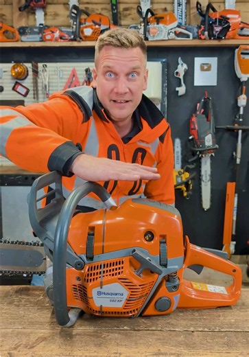 Had to jump on this trend #jfr #viral #trend #chainsaw #husqvarna