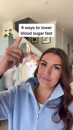 Eaten something that has spiked your blood sugar? Try these hacks to lessen the spike! #bloodsugarmanagement #stablebloodsugar #insulinresistance #bloodsugarhealth #fastingbloodsugar #insulinresistancediet