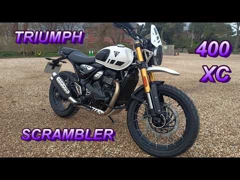 ★ 2026 TRIUMPH SCRAMBLER 400 XC REVIEW ★