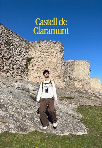 🏰M’han dit que l’Anoia és terra de castells. Per això he vingut a descobrir-ne un dels més monumentals: el Castell de Claramunt. 🔭Arquitectura, poder i paisatge en un mateix punt estratègic #catalunya #castelldeclaramunt #anoia #catala #medievalismes