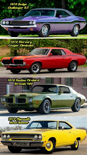 Challenger, Cougar, Firebird or Road Runner?