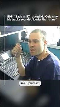 Dubstep and UKG pioneer El-B shares the mixing trick he learned from MJ Cole