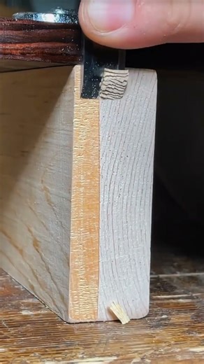 How to Use a Chisel for Woodworking | Beginner's Guide #shorts #diy #usa