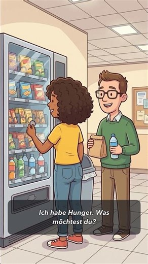 🇩🇪 Lektion #5 | Am Snackautomat | Learn German with Anna and Ben