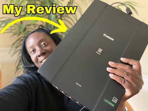 Watch My thoughts on Canon CanoScan Lide 400 Slim Scanner on Amazon Live