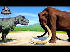 PRIMAL FANG vs PREHISTORIC MONSTERS - Raptors, Mammoth, Terror Bird, Rhino and Gigantopithecus | JWE