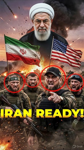 US vs Iran War: Kadyrov ki Akhmat Army Entry 😱 | Putin ki Secret Chechen Force #shorts #iran #putin