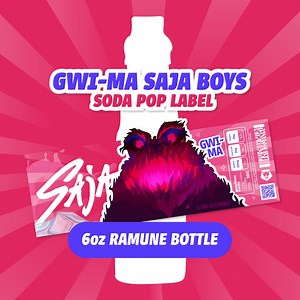 Gwi-ma | Saja Boys Soda Pop Label - Etsy Canada