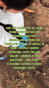 👍 2025 is your year so you should make the most of it! 👩‍🔬 Search for a Forensic Science program like you’ve always wanted ✅ Classes are now open | Forensic Science Classes