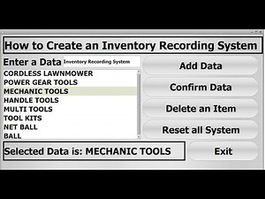 How to Create an Inventory Recording System using JList in Java NetBeans
