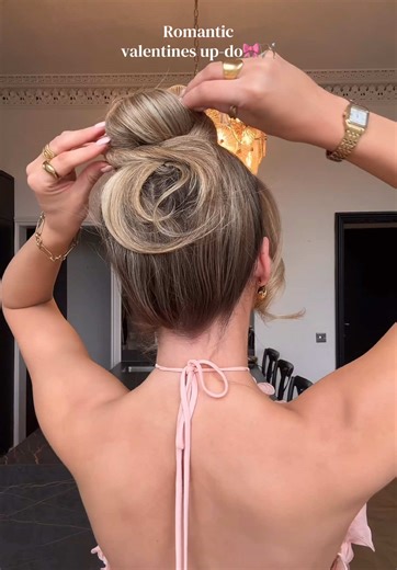 Super Easy Valentines Up-do Tutorial