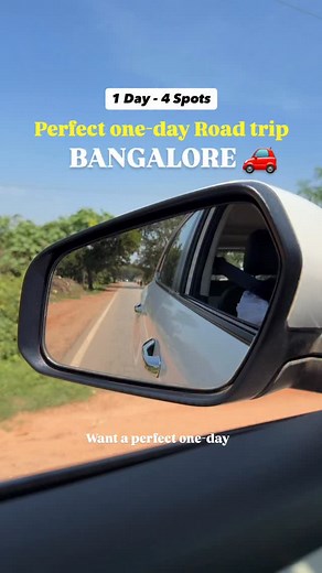 Don’t know where to go for a one-day weekend trip from Bangalore?Just 70 kms away! Then this reel is for you 🚗 You can easily cover 4 beautiful locations in a single day — all on the same route! 1️⃣ Kailasagiri Cave Temple, Chikkaballapur • ⏰ Timings: 6:00 AM – 6:00 PM • 💰 Entry Fee: Free A man-made cave temple dedicated to Lord Shiva 🕉️ 2️⃣ Thathayya Cave Temple (Thathayya Guhalaya), Kaiwara • ⏰ Timings: 6:00 AM – 6:00 PM • 💰 Entry Fee: Free Just 7.4 km from Kailasagiri, this temple has a n