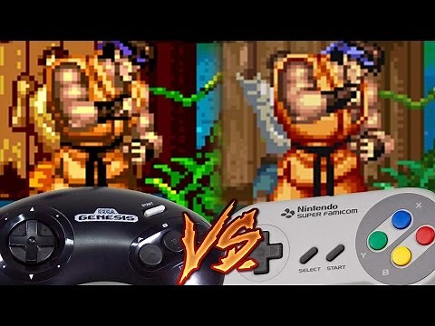 Sega Genesis Vs Super Nintendo - Super Street Fighter II