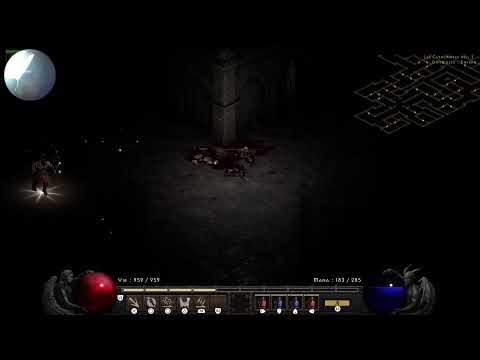 Diablo 2 resurrection javazone (mode extrême) Enfer #7 (farme Andariel )