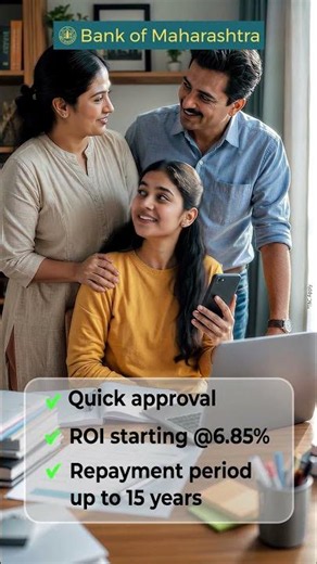 Dream Big with Bank of Maharashtra | Education Loan Made Easy