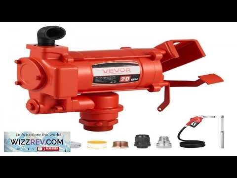 VEVOR Fuel Transfer Pump 110V 20 GPM 76 L min AC Electric Oil