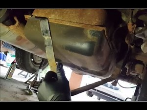 1997-9 Chevy Astro Van Fuel tank removal