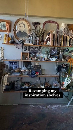 Revamping My Studio Shelves: A Magical Transformation