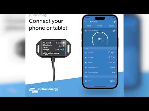 Review: Victron Energy VE.Direct Smart Dongle (Bluetooth) - Wireless Monitoring for BMV & MPPT...