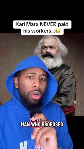 Karl Marx has a SLAVE! And he NEVER paid her a dime…😳 #maga #conservative