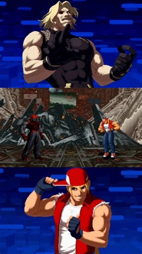 Rugal vs Terry: Epic Clash in KOF 2002