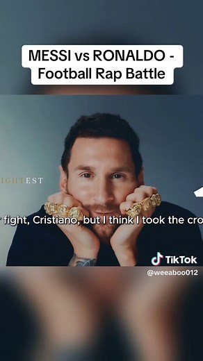 MESSI vs RONALDO - Football Rap Battle #messi #ronaldo #football #viral