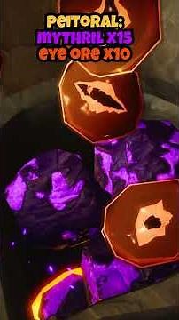 ARMADURA MAIS FORTE THE FORGE