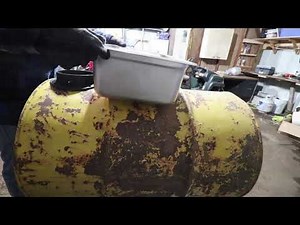 THE FARMHOUSE. Making a barrel stove sap evaporator. 4wheeler gets stuck. Famall M. Tapping trees.