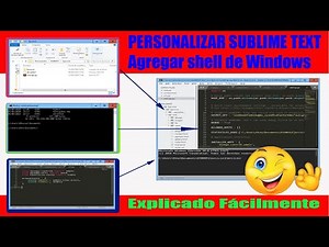 Agregar Consola shell bash de windows a Sublime Text. Personalizar SublimeText. Explicado Fácilmente