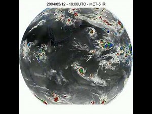 Infrared Satellite Imagery from the Year 2004 - MET-5